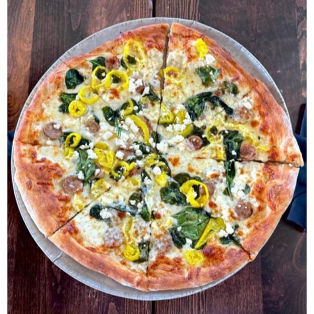 Spicy Sausage Pizza.