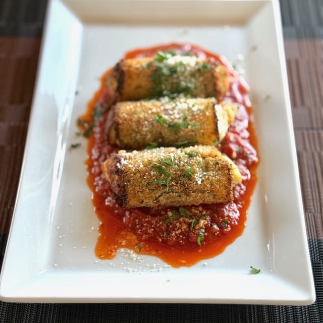 EGGPLANT ROLLO.